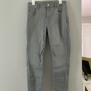 Gray jeans